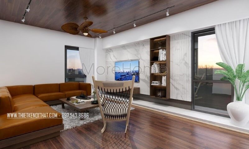 Bật mí những mẫu trang trí chung cư đặc sắc từ các kiến trúc sư Morehome