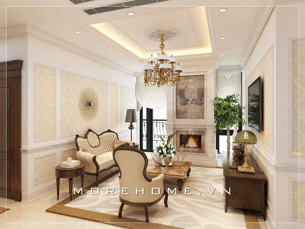 Gây chú ý với thiết kế nội thất sáng tạo phong cách tân cổ điển và hiện đại